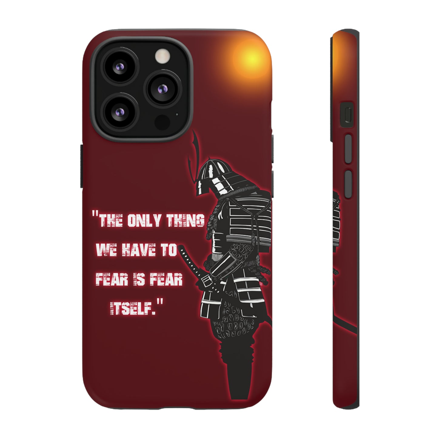 CaseHUB Samurai Famous Quotes Phone Case