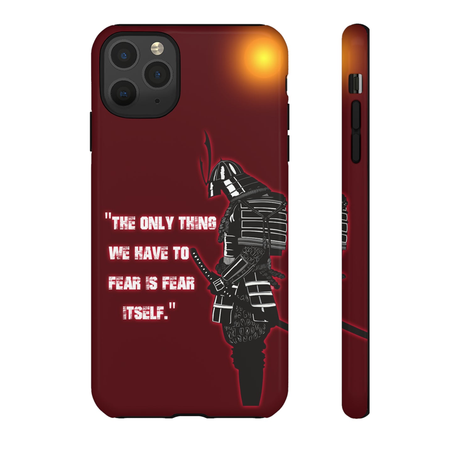 CaseHUB Samurai Famous Quotes Phone Case