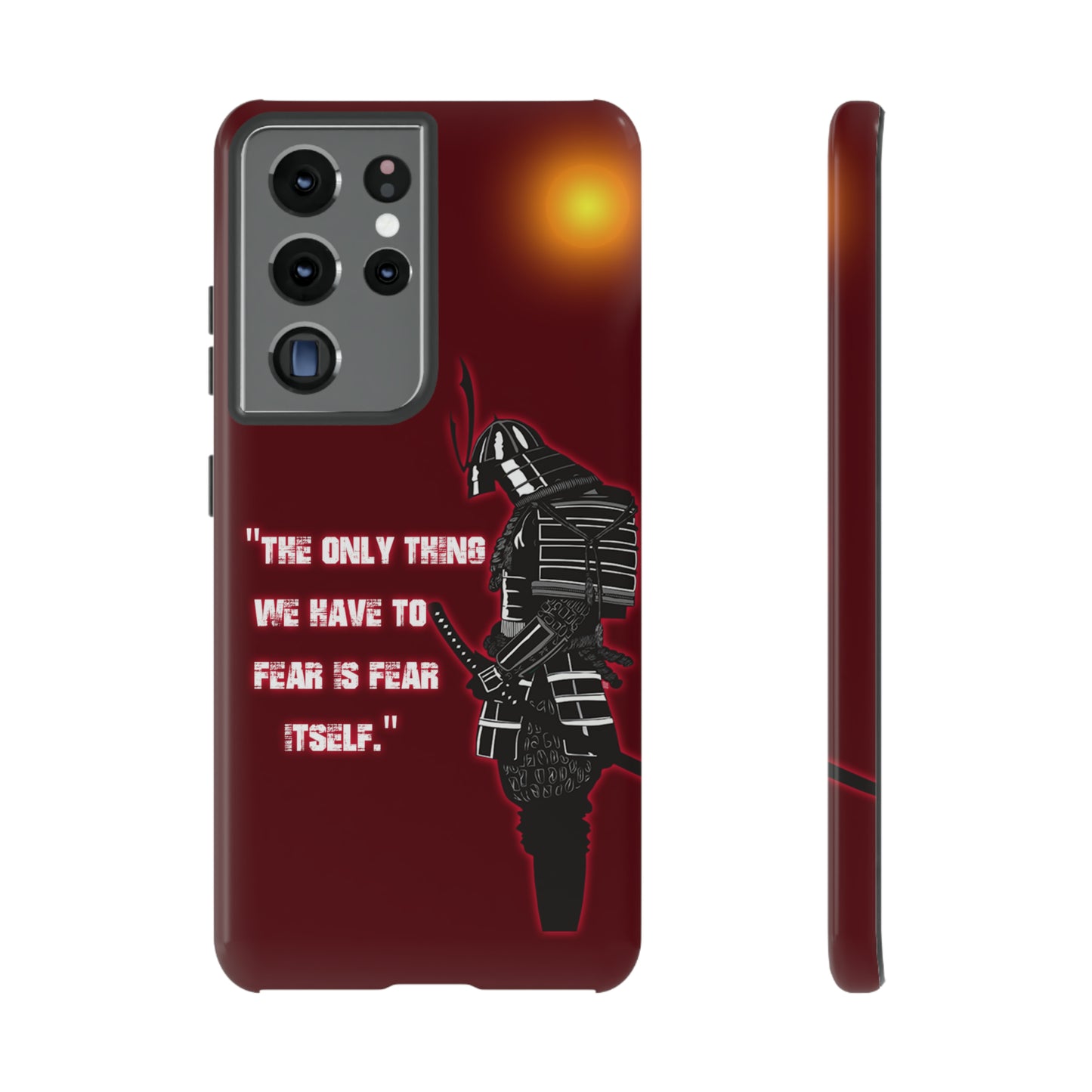 CaseHUB Samurai Famous Quotes Phone Case