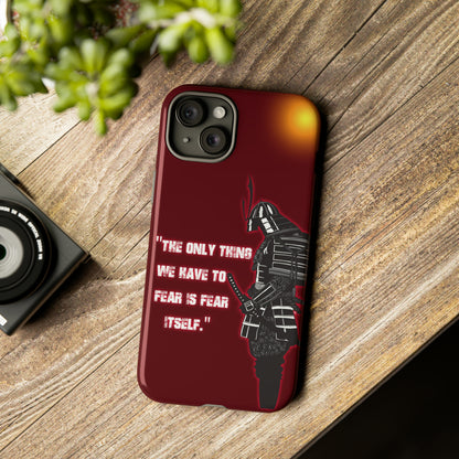 CaseHUB  Samurai Famous Quotes Phone Case
