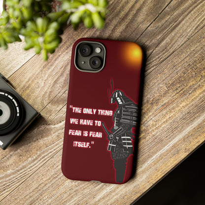 CaseHUB  Samurai Famous Quotes Phone Case