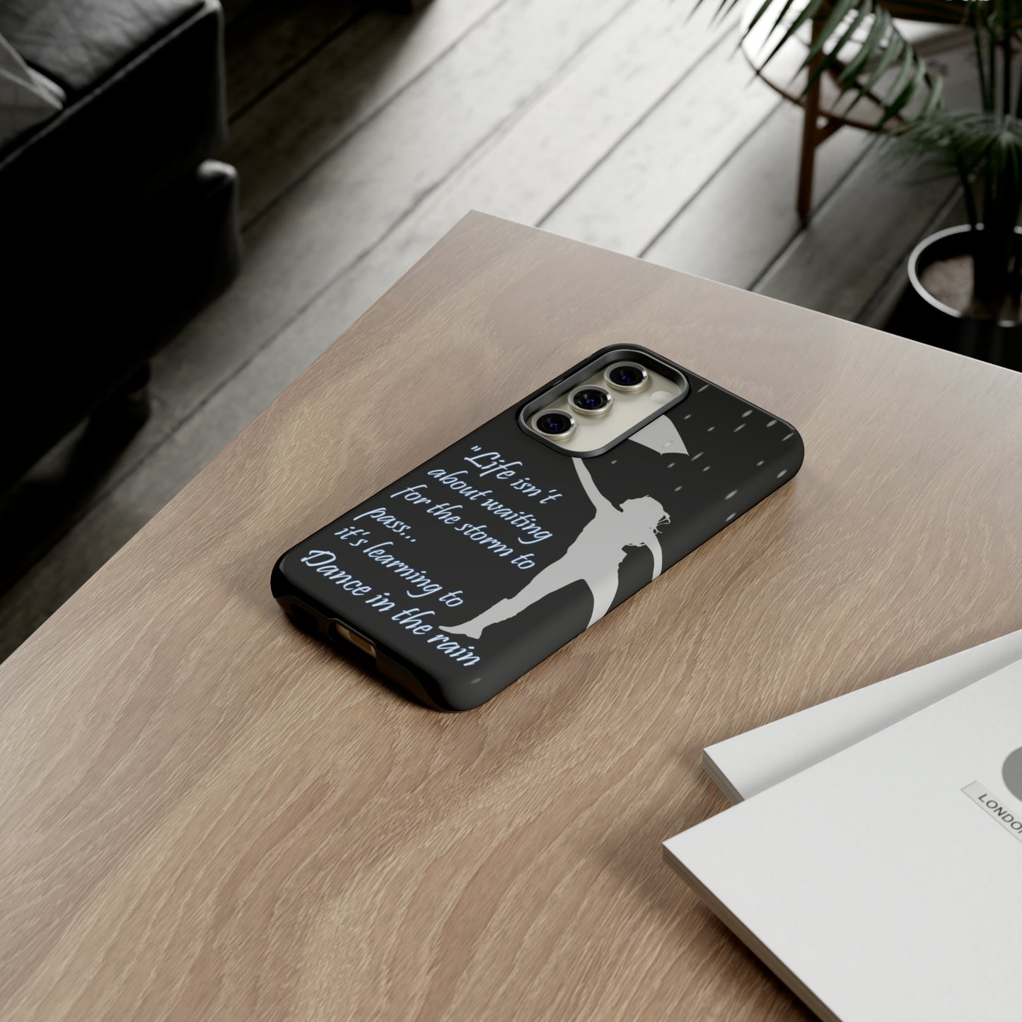 CaseHUB Lady in the Rain Phone Case