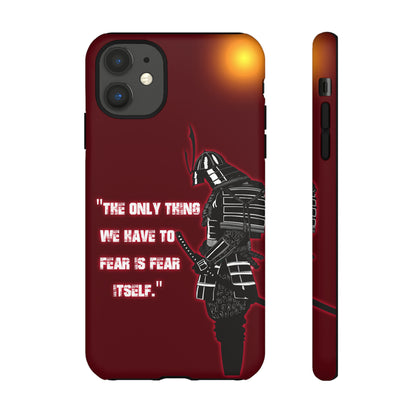 CaseHUB  Samurai Famous Quotes Phone Case