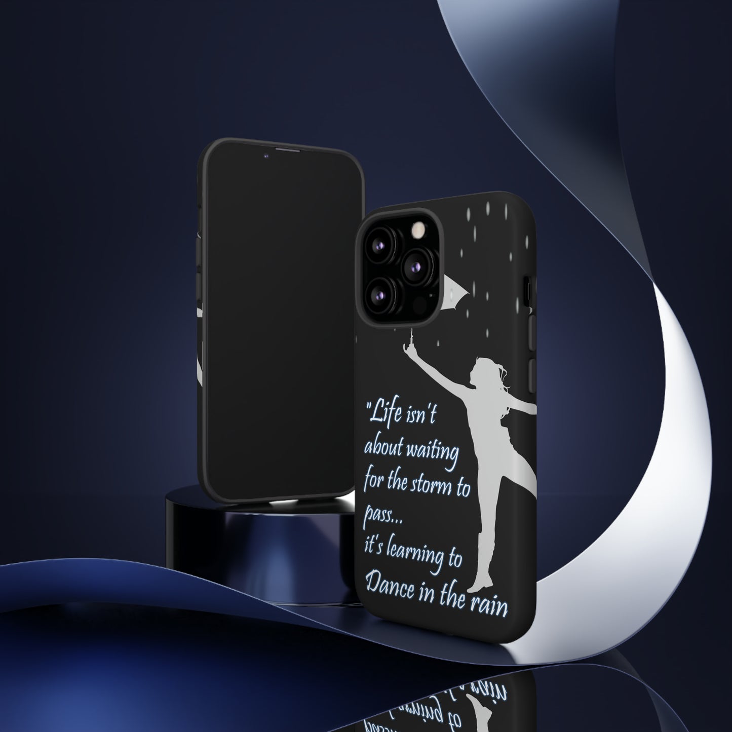 CaseHUB Lady in the Rain Phone Case