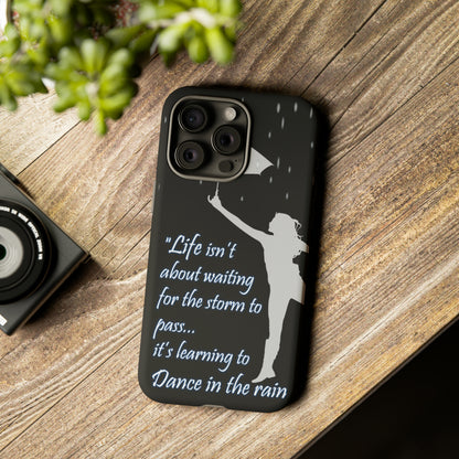 CaseHUB Lady in the Rain Phone Case