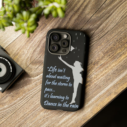 CaseHUB Lady in the Rain Phone Case