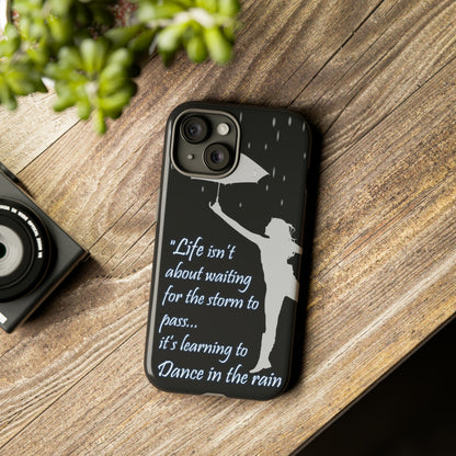 CaseHUB Lady in the Rain Phone Case