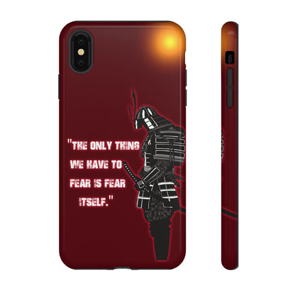 CaseHUB  Samurai Famous Quotes Phone Case