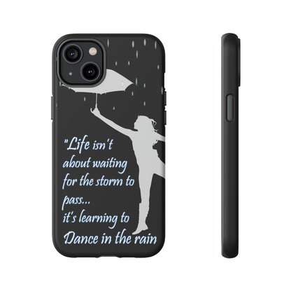 CaseHUB Lady in the Rain Phone Case