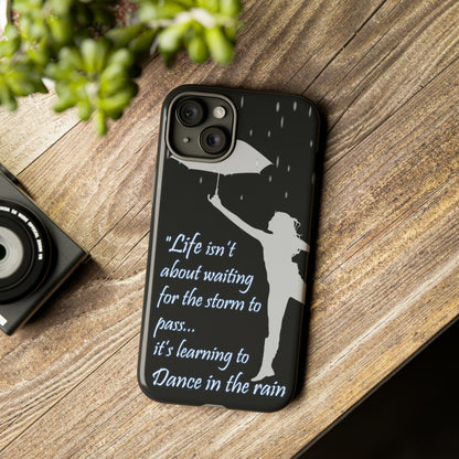 CaseHUB Lady in the Rain Phone Case