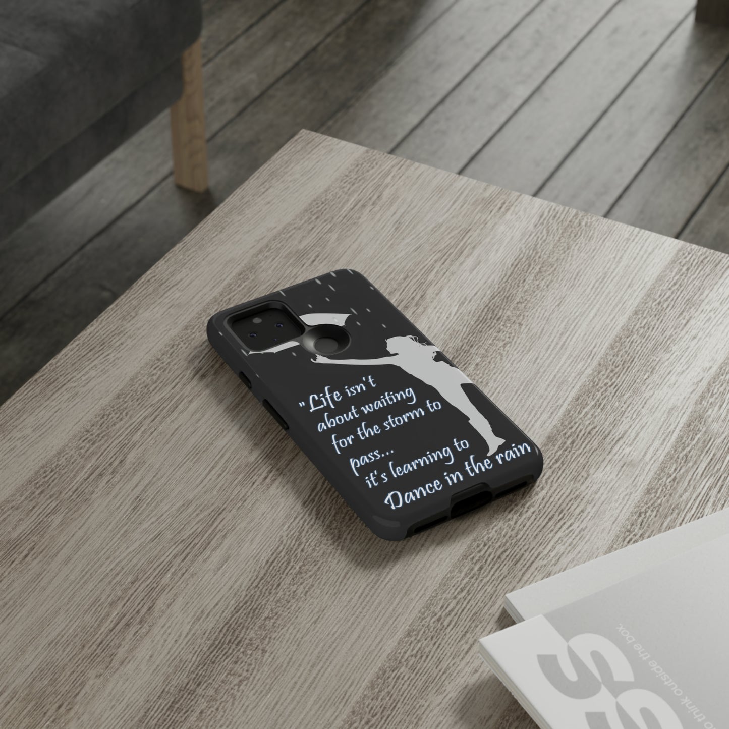 CaseHUB Lady in the Rain Phone Case